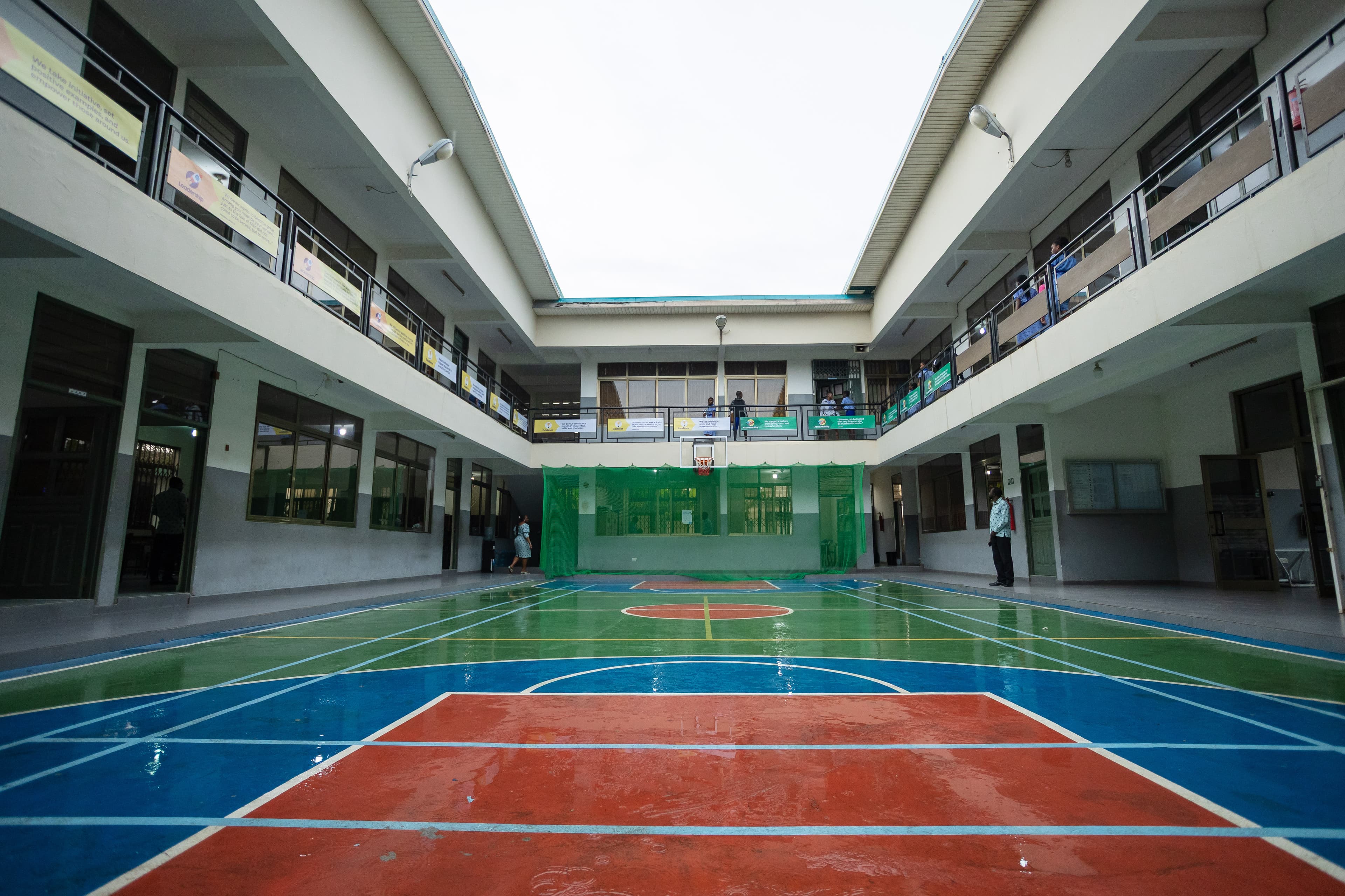 Modern facilities