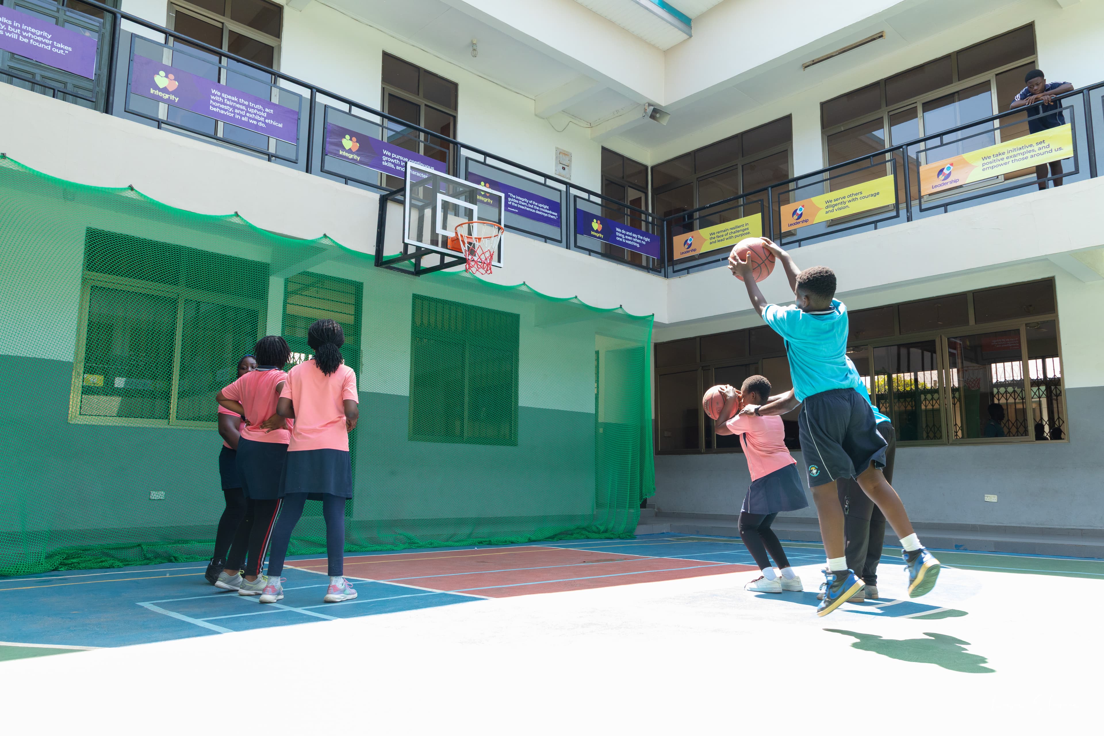 House sports and teamwork